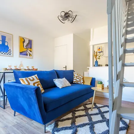 Maisonnette Bleu Horizon Avec Jardin - 2Min Gare - Serenito Homes Saint-Just-en-Chaussee Extérieur photo
