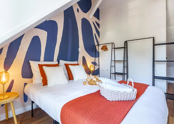 Maisonnette Bleu Horizon Avec Jardin - 2Min Gare - Serenito Homes