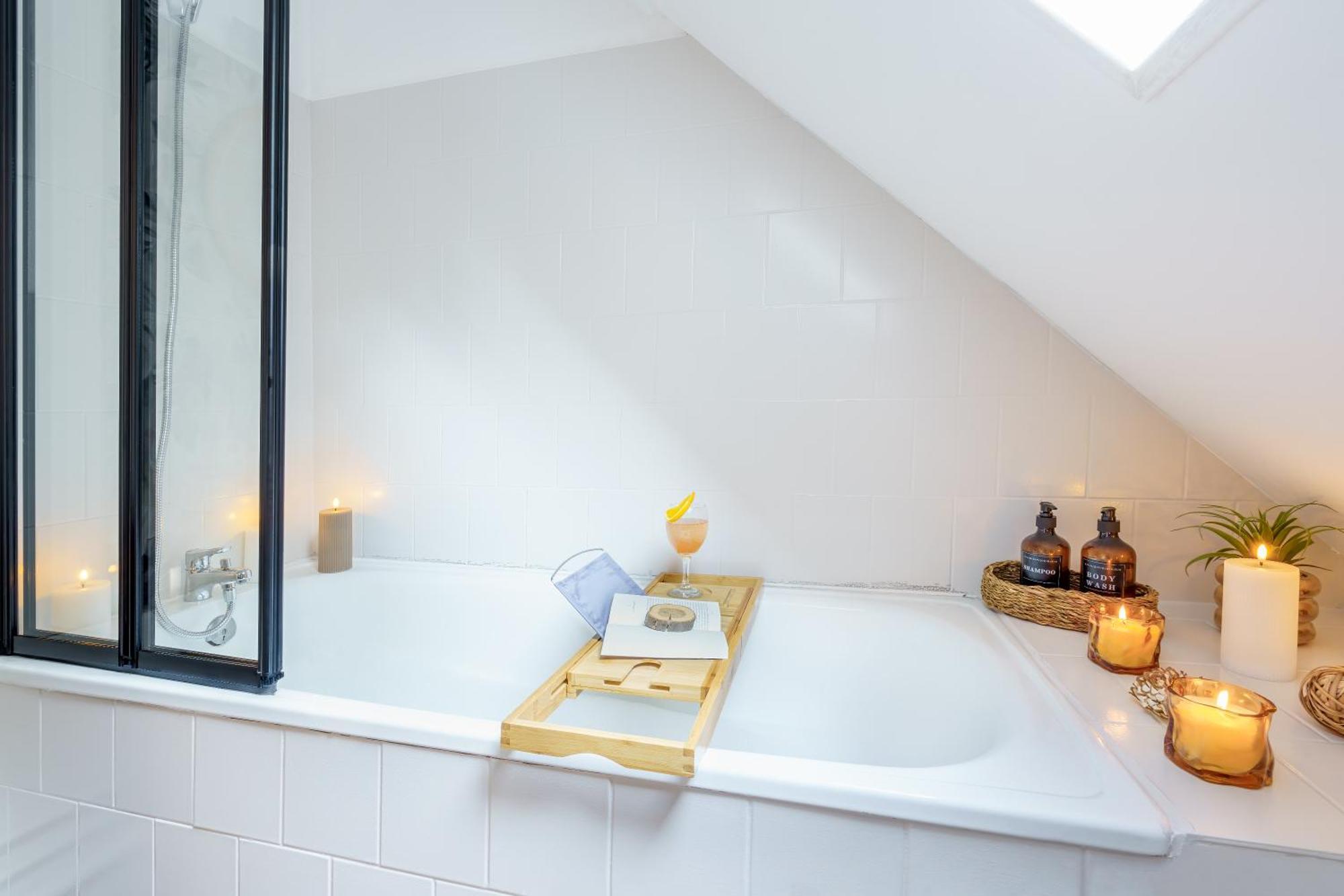 Maisonnette Bleu Horizon Avec Jardin - 2min Gare - Serenito Homes Appartement *